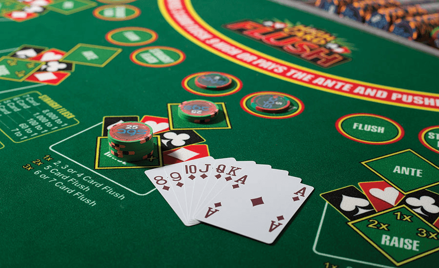 High card flush poker rules