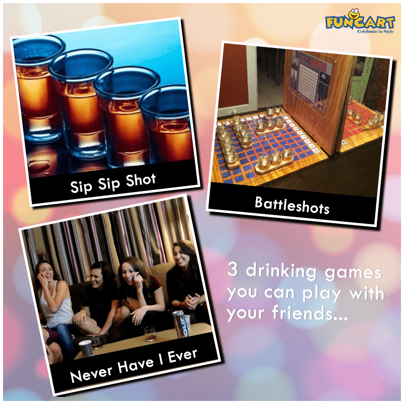 Virtual drinking games to play with friends
