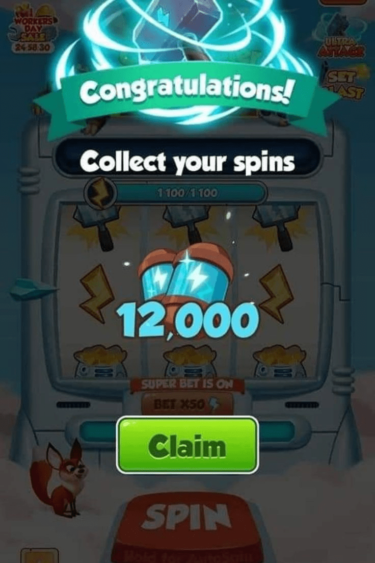 Coin master free spin link today haktuts