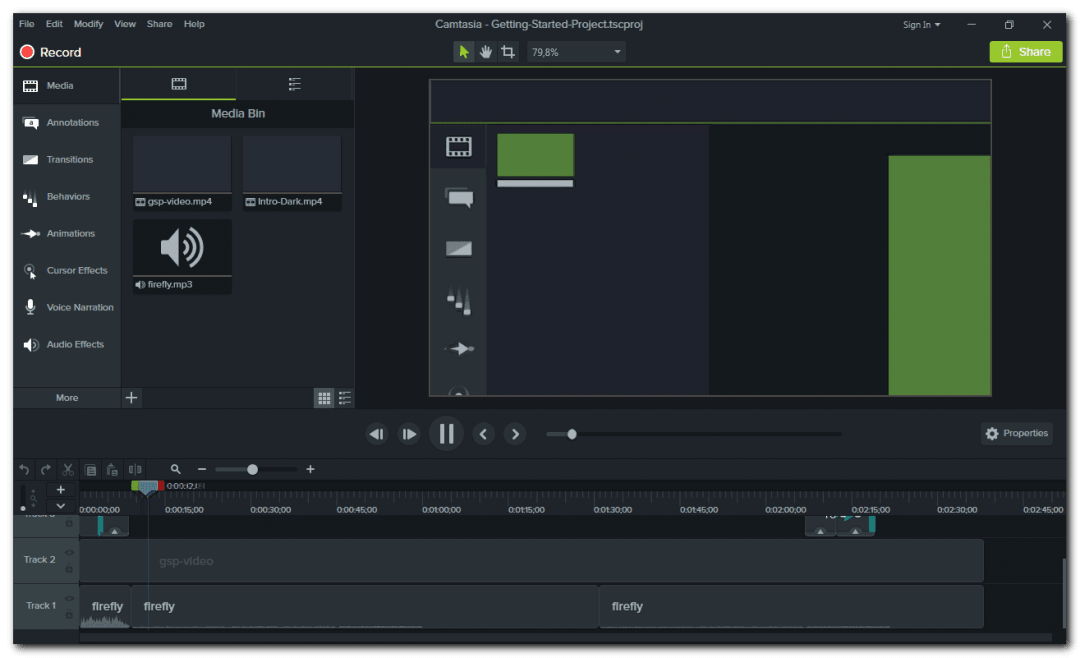 Instal the new version for mac TechSmith Camtasia 23.2....