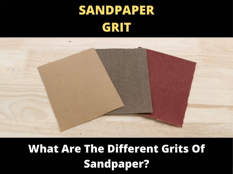 Sandpaper grit conversion chart