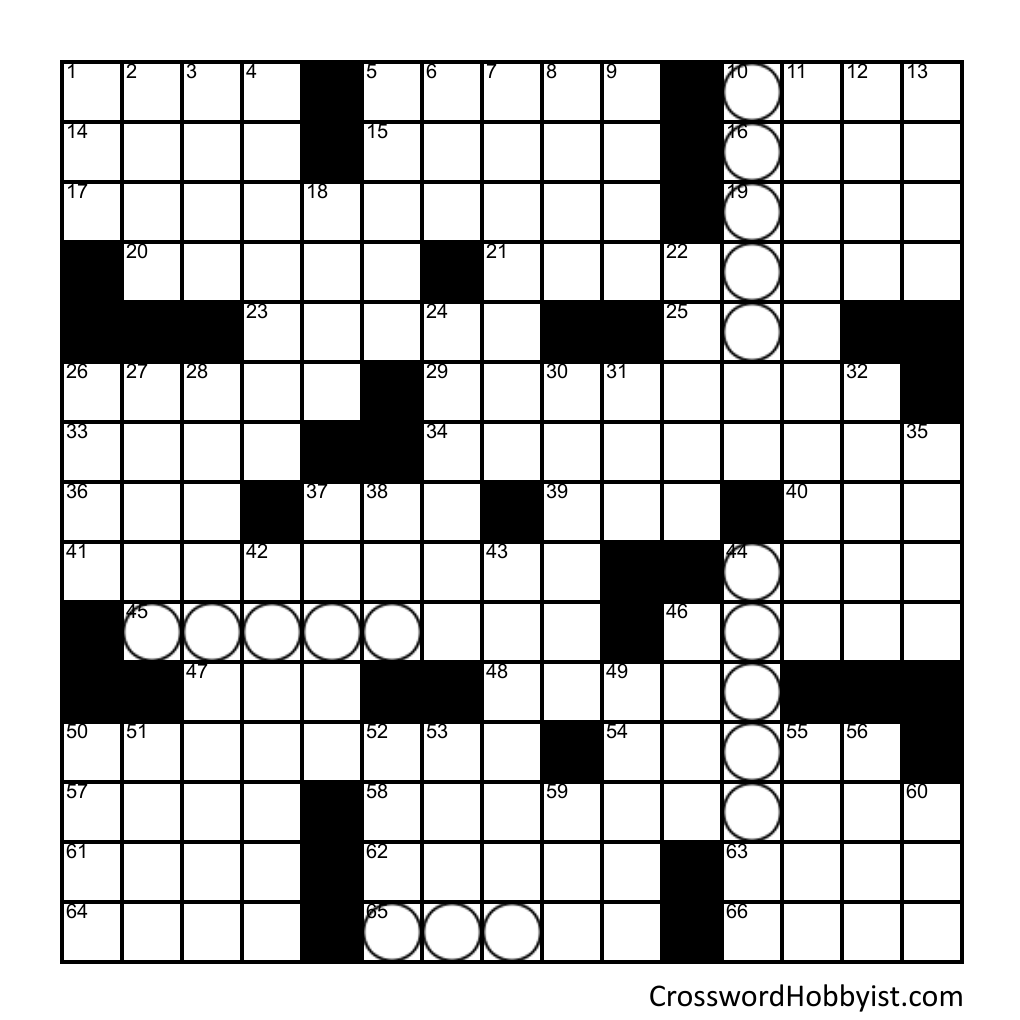 Pop culture character crossword quiz level 1