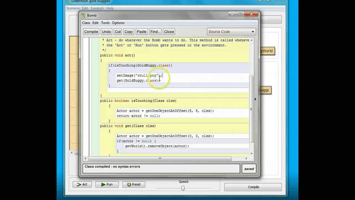 Greenfoot set delay in sound