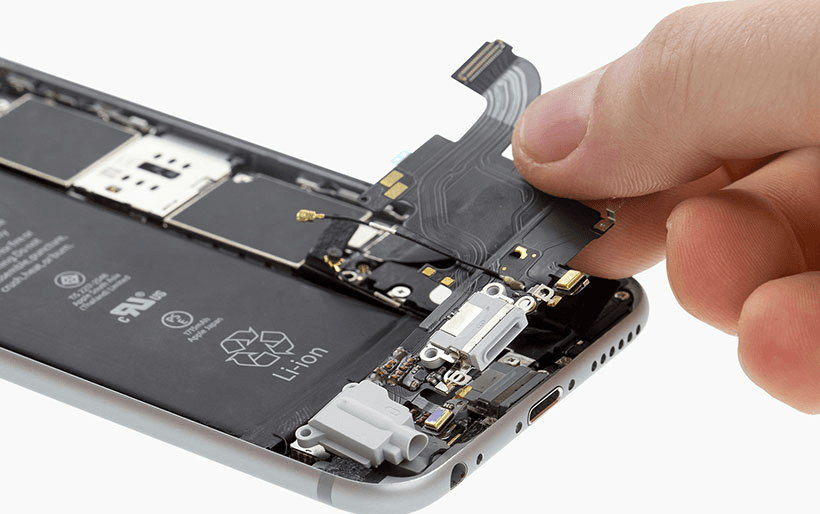 Iphone 5c lightning connector