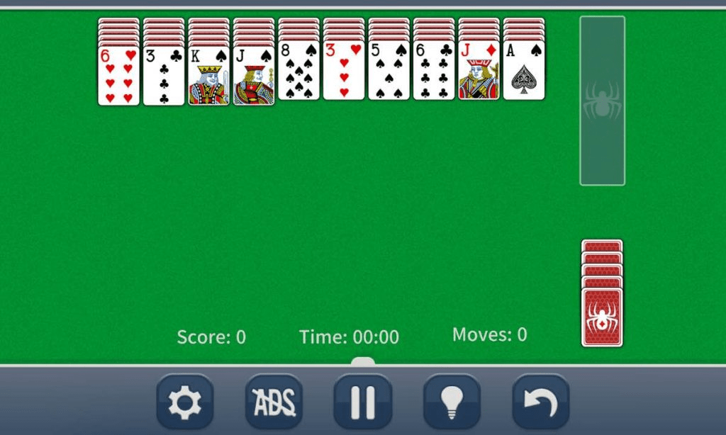 Free Spider Solitaire Spider Solitaire Spider solitaire, Spider