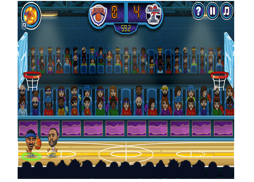 Fun unblocked games sports head basketball