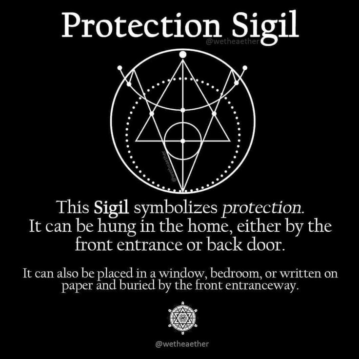Happiness and protection sigil