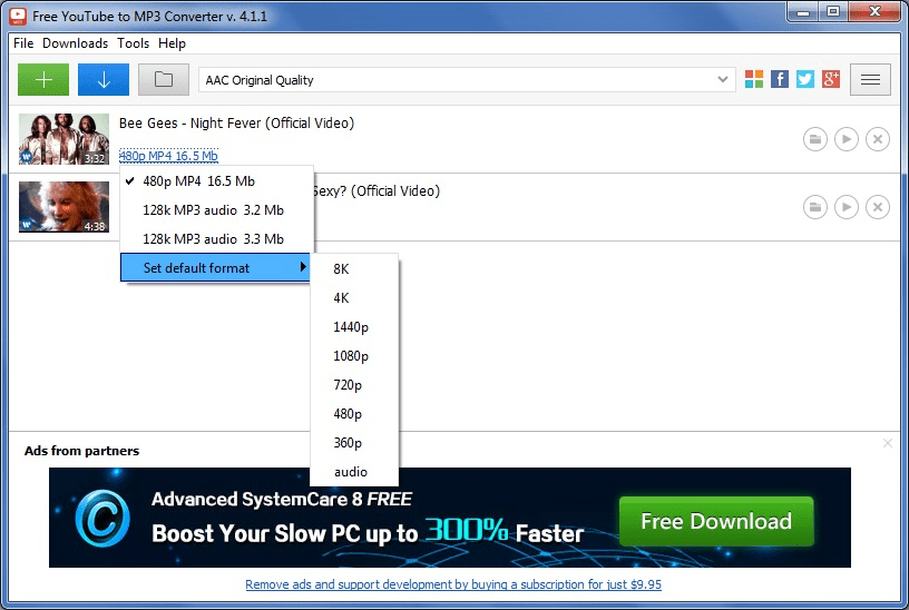 Youtube link to mp3 converter app