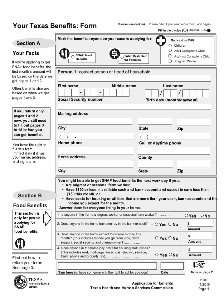 Food stamp application fl