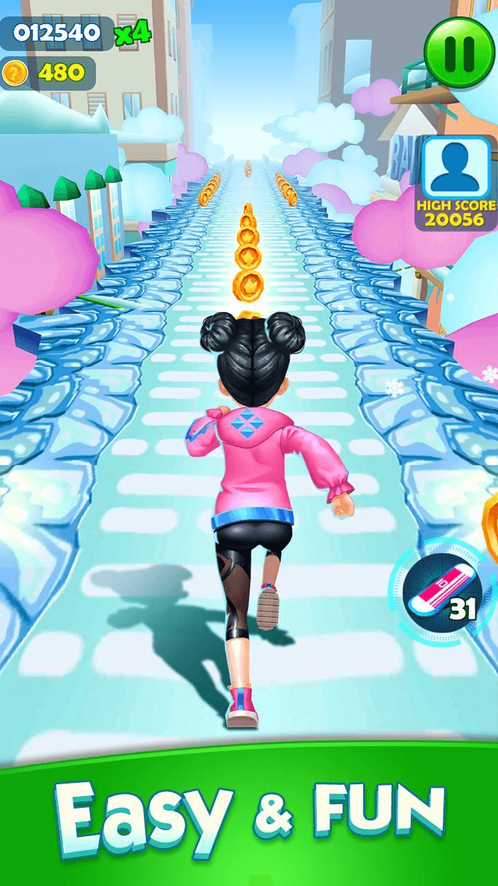 Princess subway runner