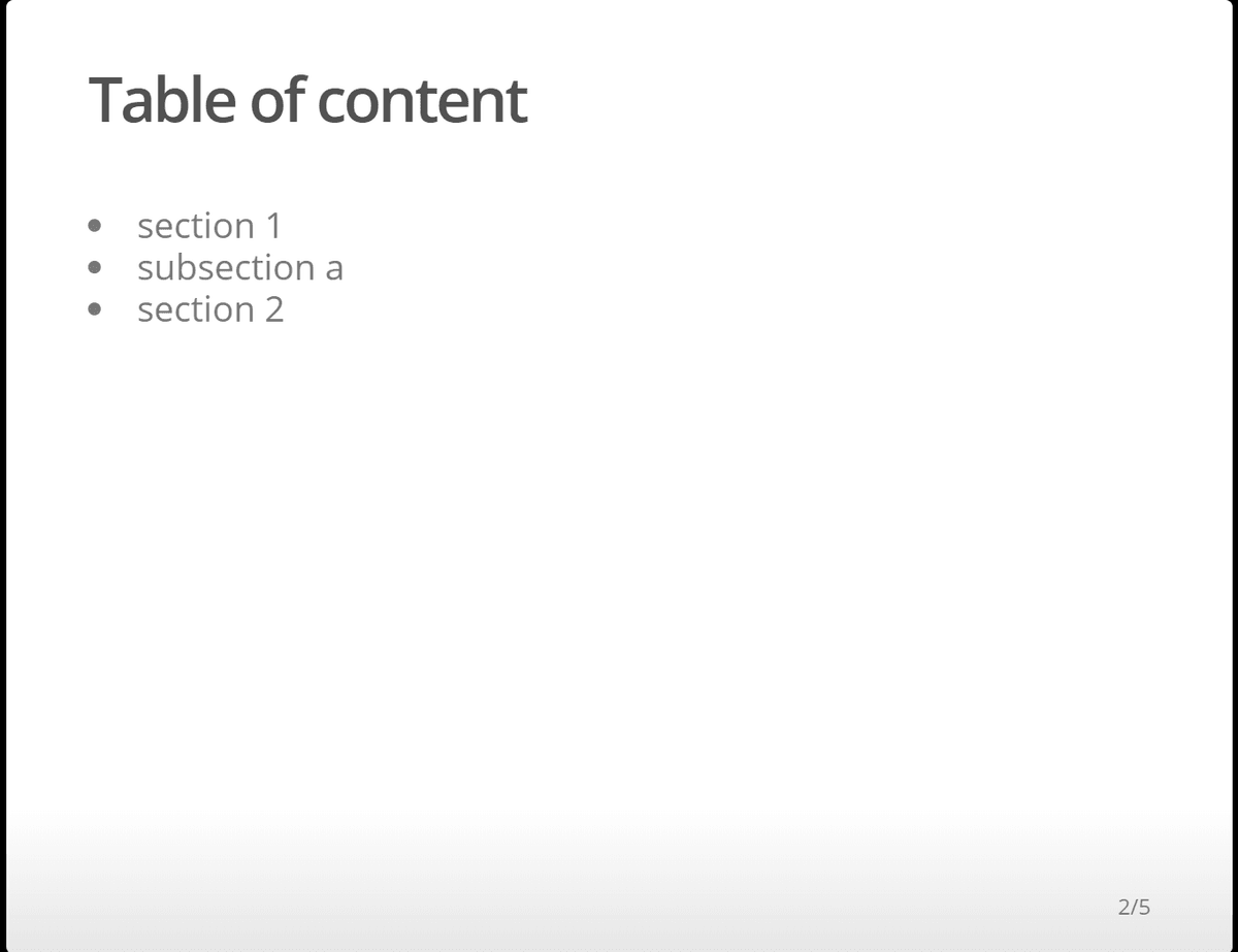 Python generate markdown table of contents