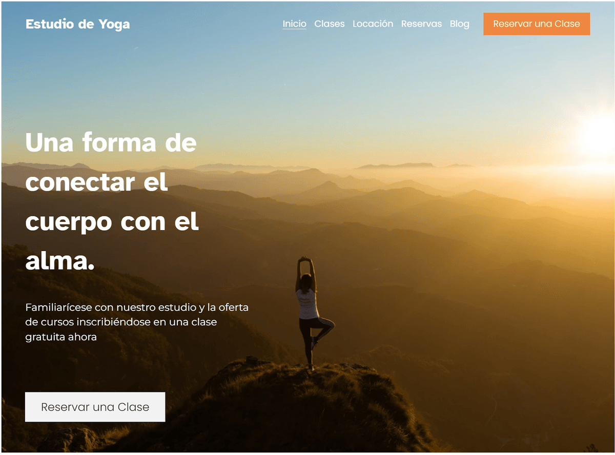 Temas de plantillas de sitios web personalizables