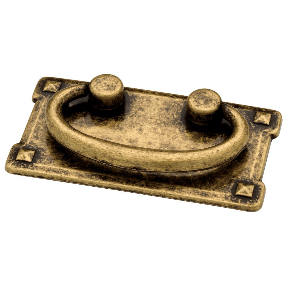 Dark antique brass pulls