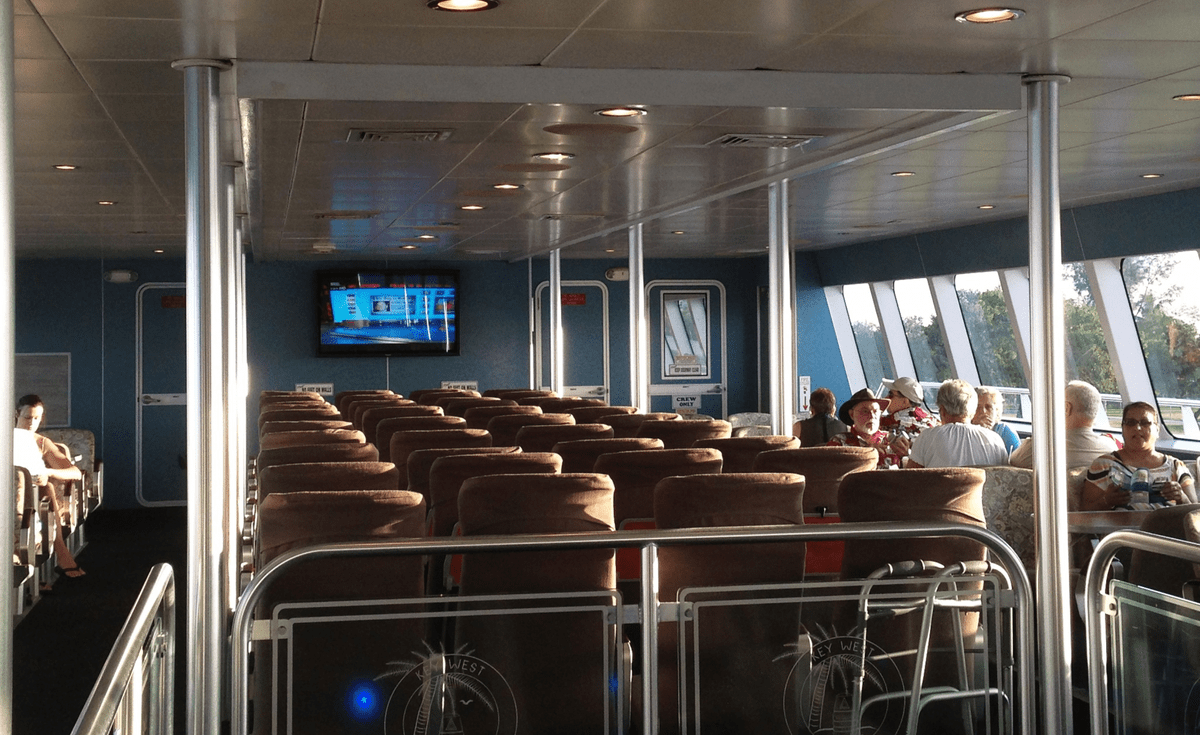 Key west express route map