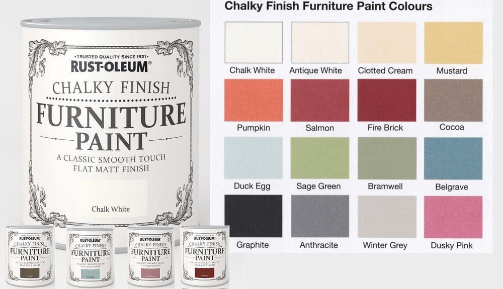 Rustoleum chalk paint colors