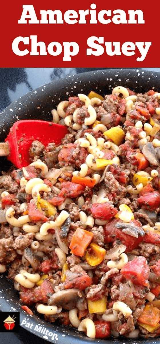 Easy crockpot american chop suey