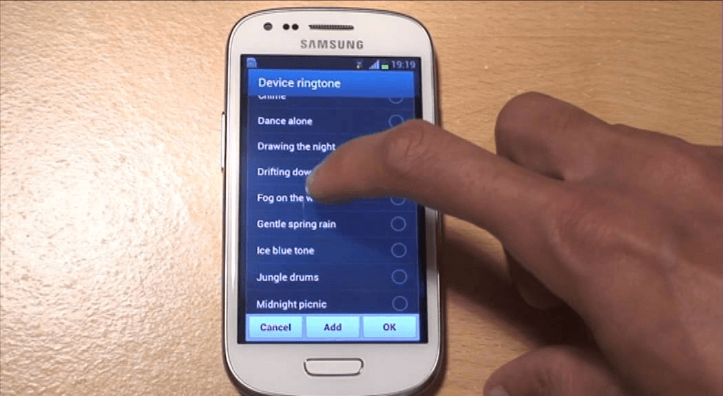 Samsung galaxy ringtone download