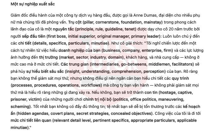 Women and the vision thing Answers with location - Đề luyện IELTS READING