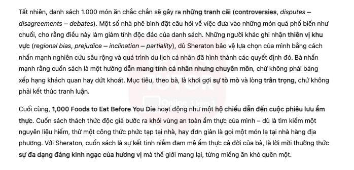 🔥What Are the 1,000 Foods to Eat Before You Die? Answers with location