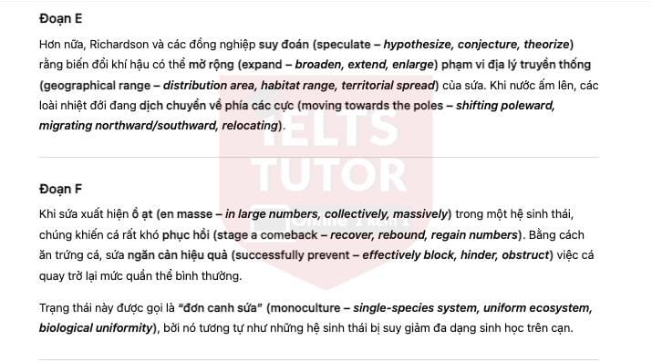 Jellyfish - The Dominant Species [TSI]​: Đề luyện tập IELTS READING (IELTS Reading Practice Test)