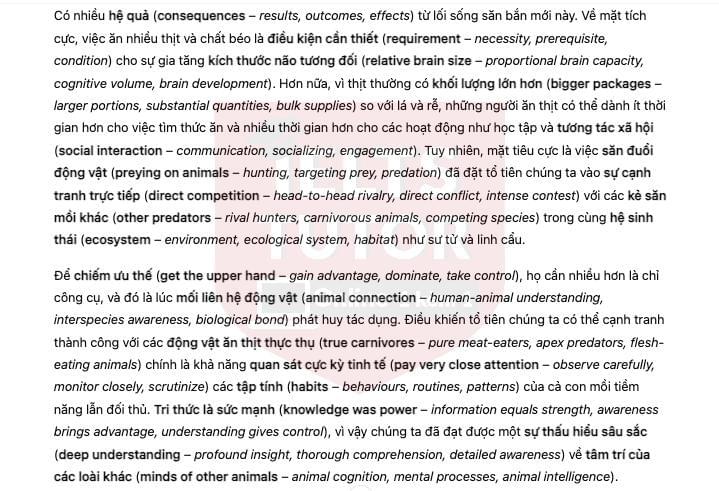 🔥The Animal Connection Answers with location - Đề thi thật IELTS READING- Làm bài online format computer-based, kèm đáp án, dịch & giải thích từ vựng - cấu trúc ngữ pháp khó