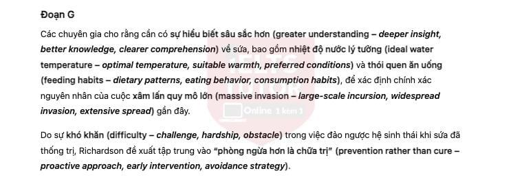 Jellyfish - The Dominant Species [TSI]​: Đề luyện tập IELTS READING (IELTS Reading Practice Test)