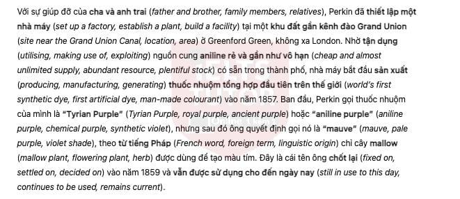 🔥Discovering Purple Answers with location - Đề thi thật IELTS READING- Làm bài online format computer-based, kèm đáp án, dịch & giải thích từ vựng - cấu trúc ngữ pháp khó