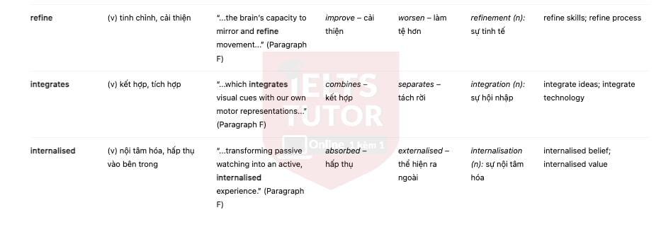 🔥How Does Watching Sport Influence the Brain? Answers with location - Đề luyện IELTS READING- Làm bài online format computer-based, kèm đáp án, dịch & giải thích từ vựng - cấu trúc ngữ pháp khó