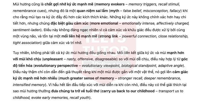 🔥The Unsung Sense Answers with location - Đề thi thật IELTS READING- Làm bài online format computer-based, kèm đáp án, dịch & giải thích từ vựng - cấu trúc ngữ pháp khó