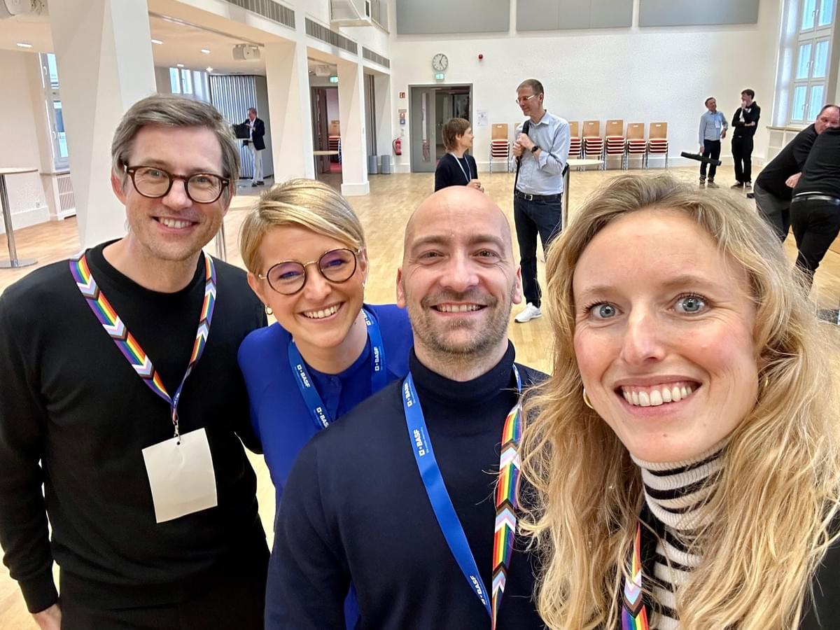 Von links nach rechts: Helene Banner, Martin Speer und Elena Schmidt