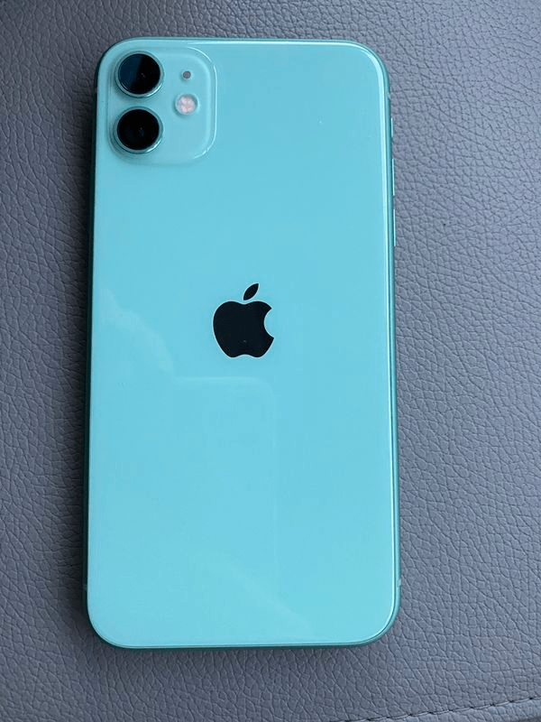 Iphone in blue