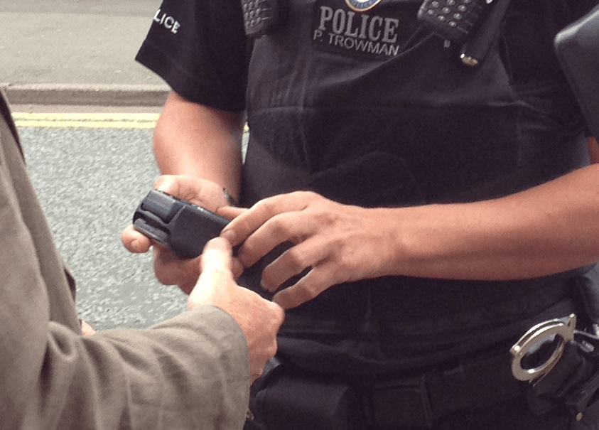 Fingerprinting services police station near me