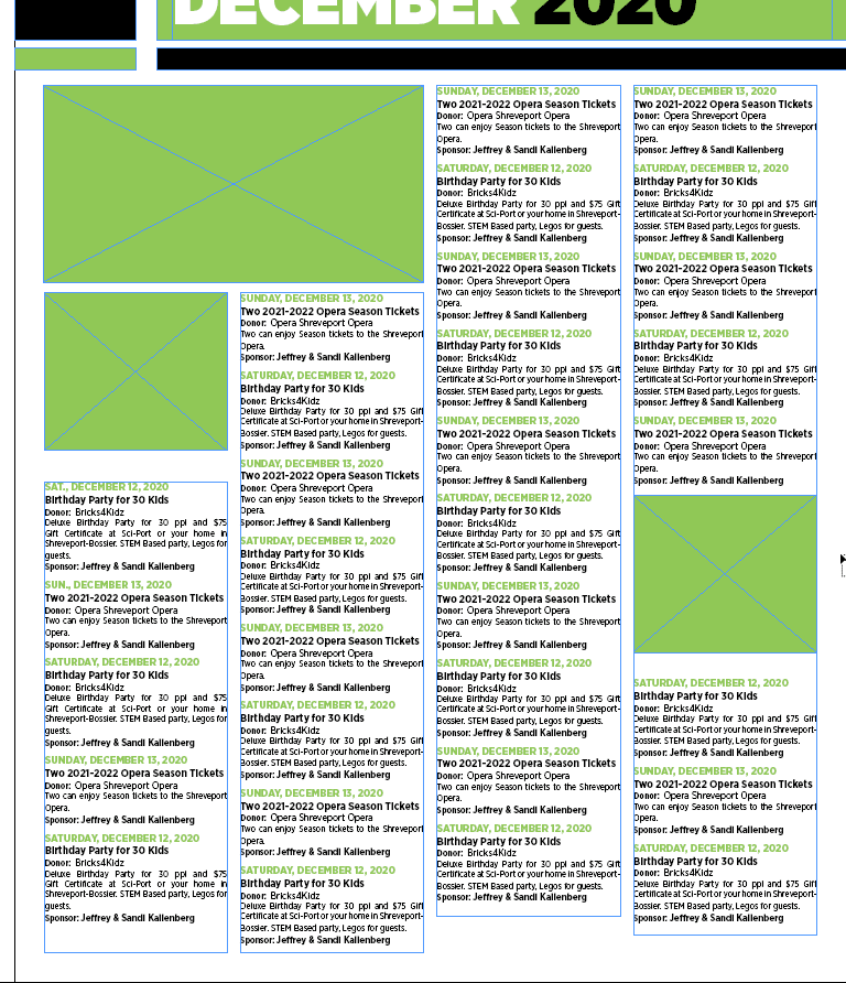 Indesign data merge multiple records