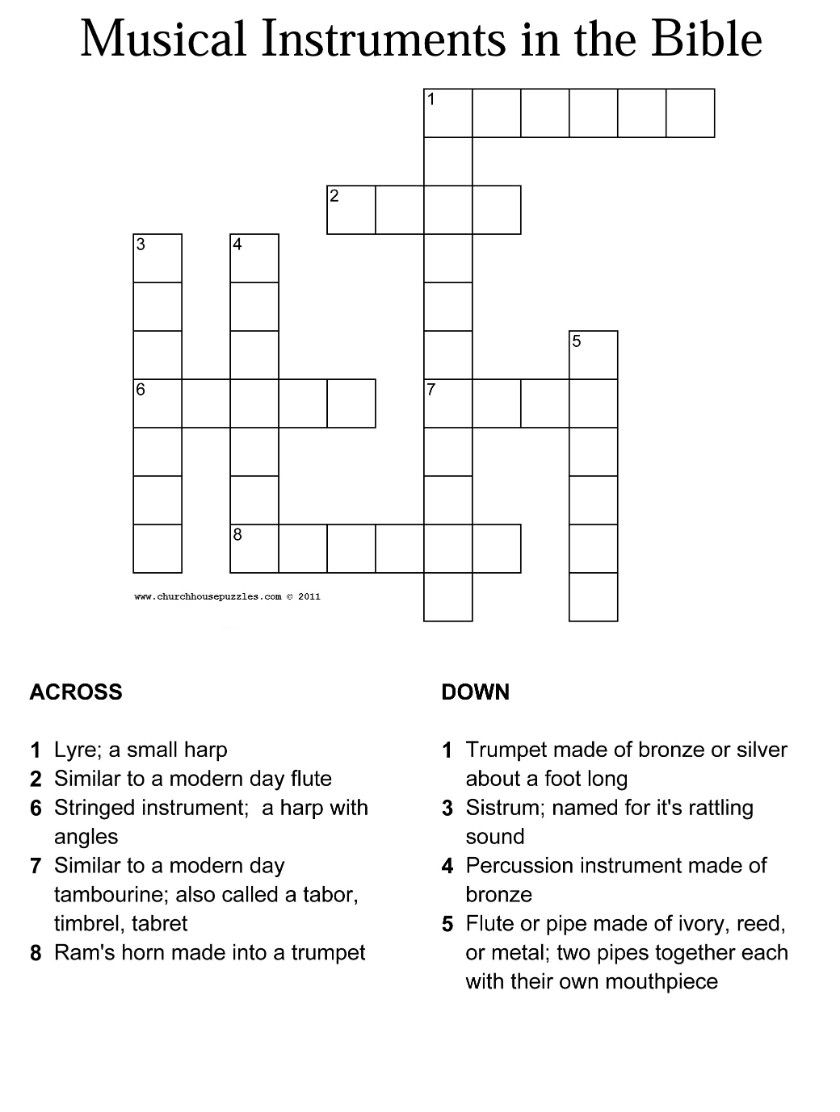 Many String Instruments Maker of stringed instruments crossword