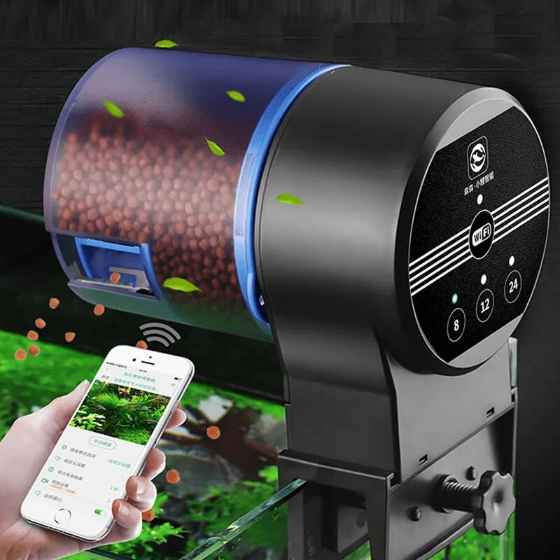 Imagitarium automatic fish feeder