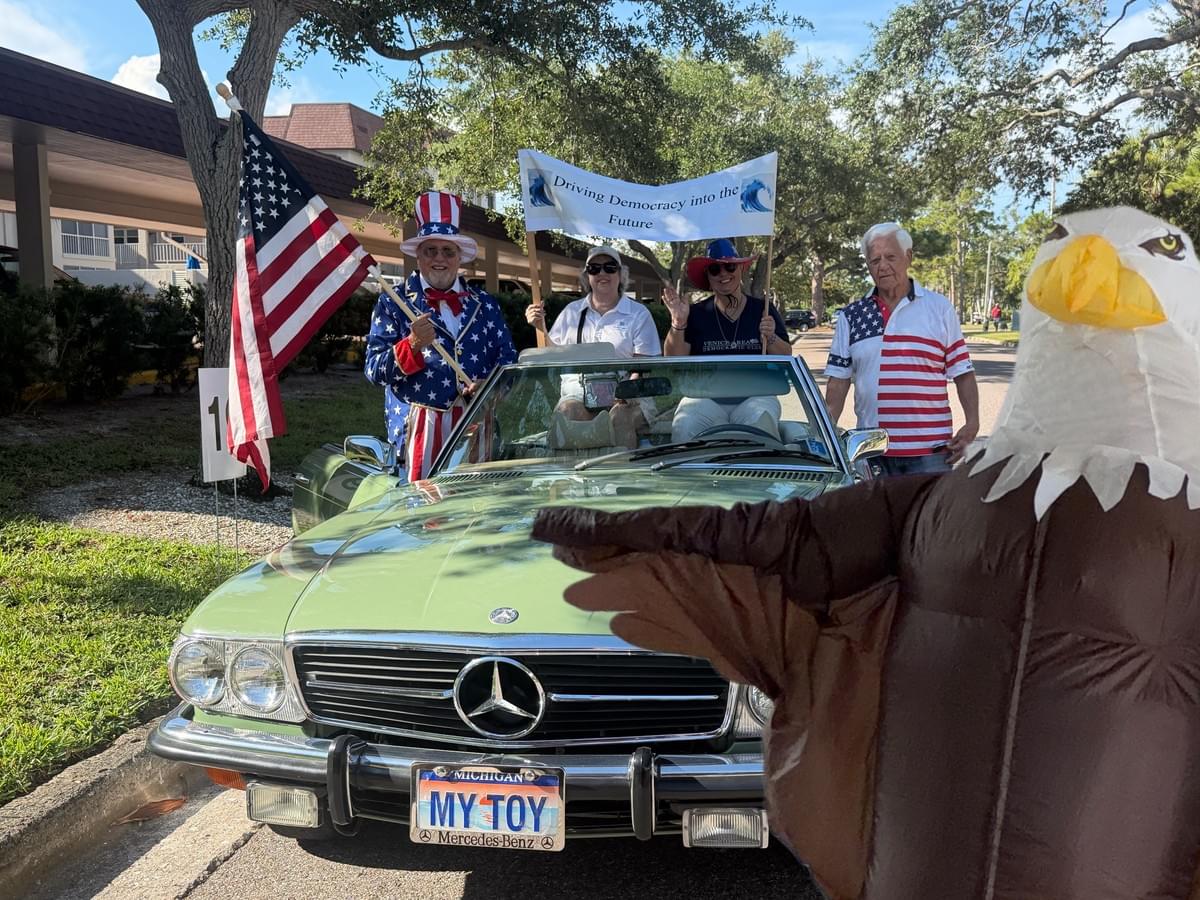 From No Kings March Venice, Florida, March 28, 2026 From No Kings March Venice, Florida, March 28, 2026