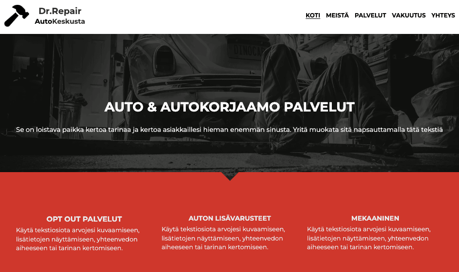 Mechanic-malli Strikinglyltä
