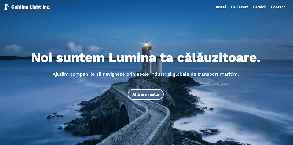 Șablon Zine de la Strikingly