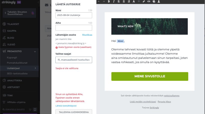 Hämmästyttävää Pinterest-kumppanuusmarkkinoinnille - sähköpostimarkkinoinnin integrointi