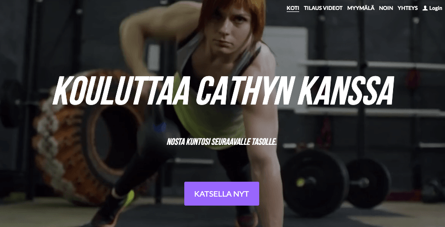 Train with Cathy Digital Creator -mallipohja Strikinglyltä