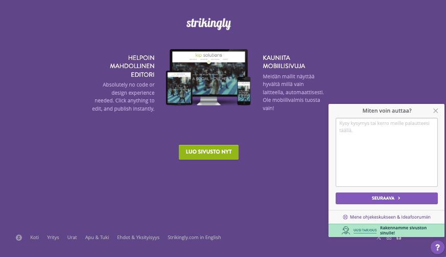 Ennakoivan lähestymistavan luominen