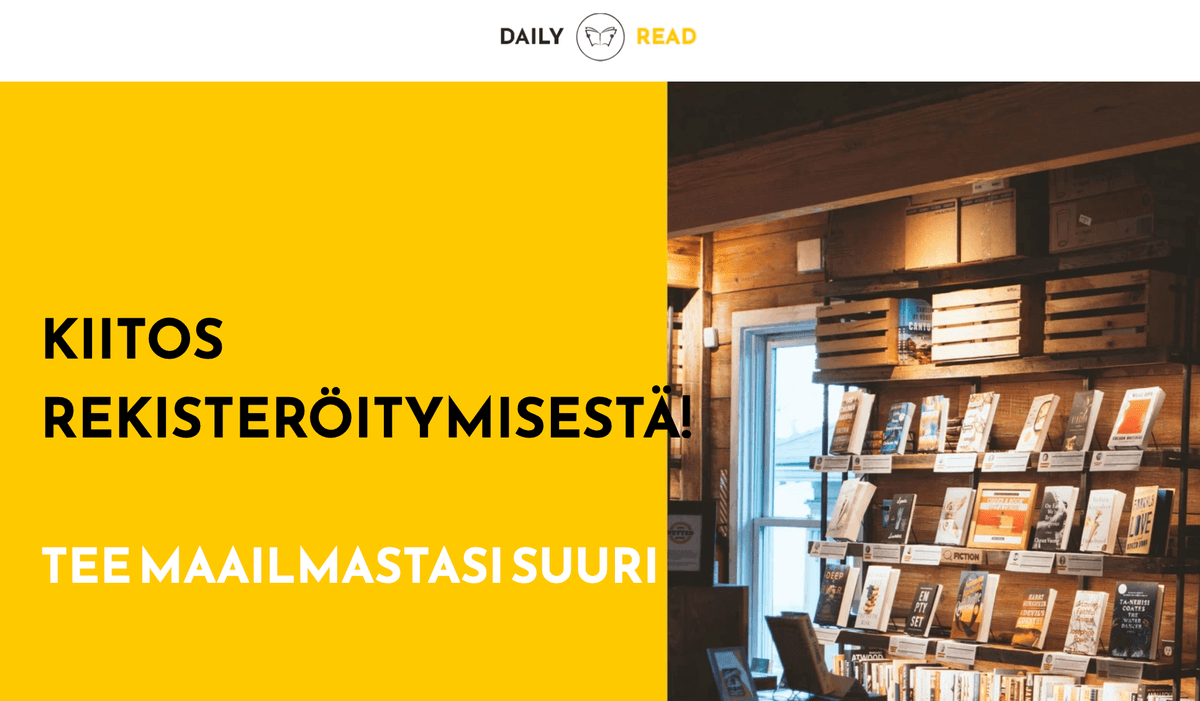 Päivittäinen lukupohja Strikinglyltä