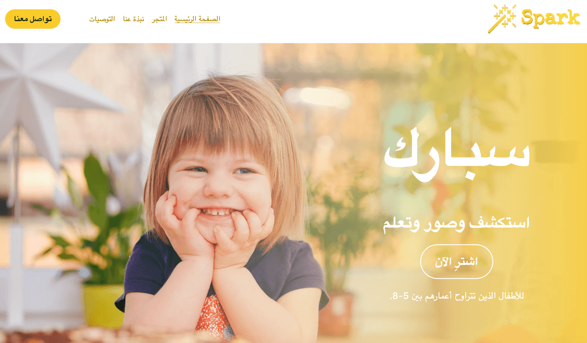 نموذج متجر المنظور