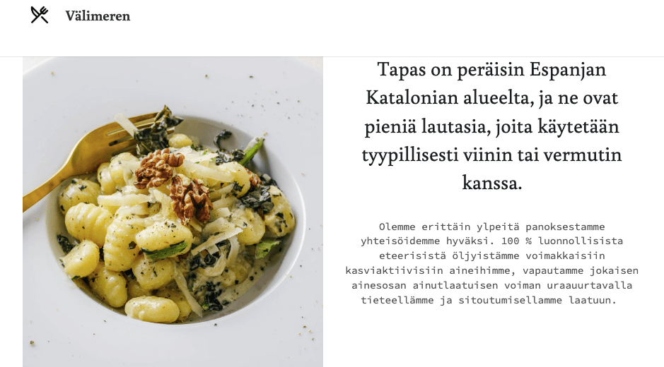 Mediterranean-malli Strikinglyltä