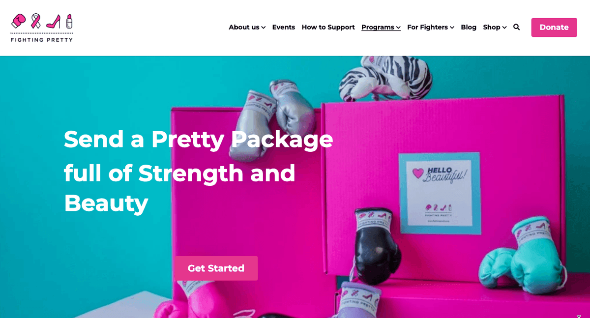 Obraz pochodzi z witryny użytkownika Strikingly - Fighting Pretty