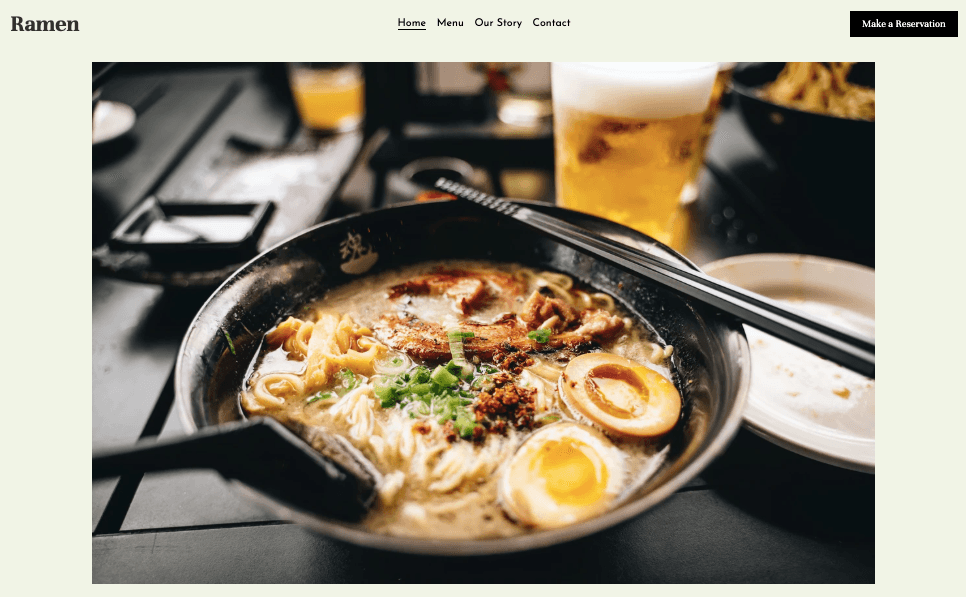 Ramen Template Strikinglyltä