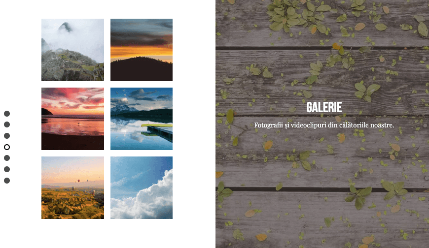 Șablon de perspectivă de la Strikingly