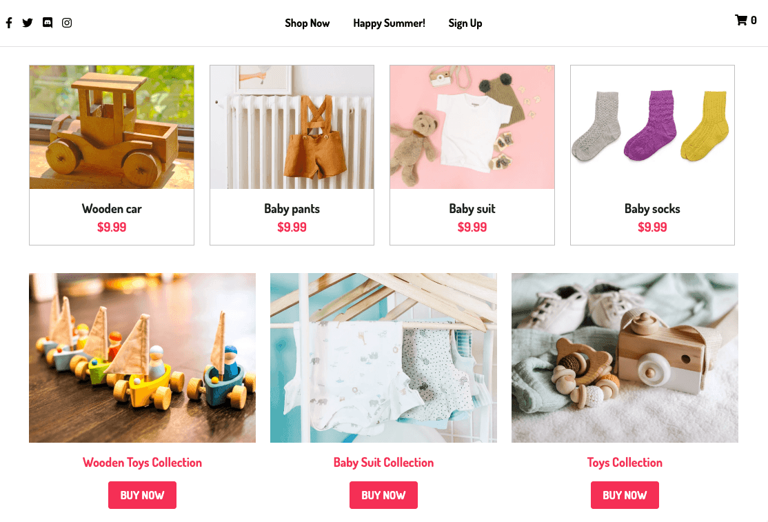 Szablon Sklepu Peggi