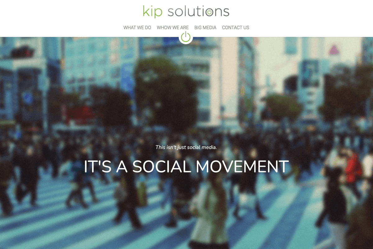 قالب Kip Solutions من Strikingly