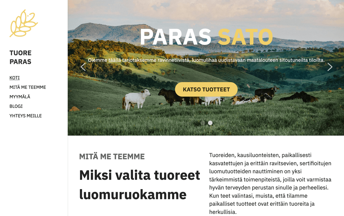 Tuorein hienoin malli Strikinglyltä